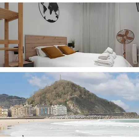 Reformado Con Encanto Junto A La Playa Zurriola, En Donostia -